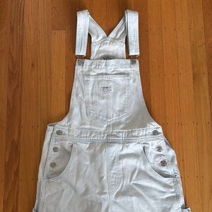 LEVIS light wash overalls size medium